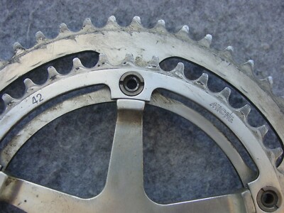 Schöne Campagnolo Gran Sport Kurbel 170mm 52-42 - Vintage