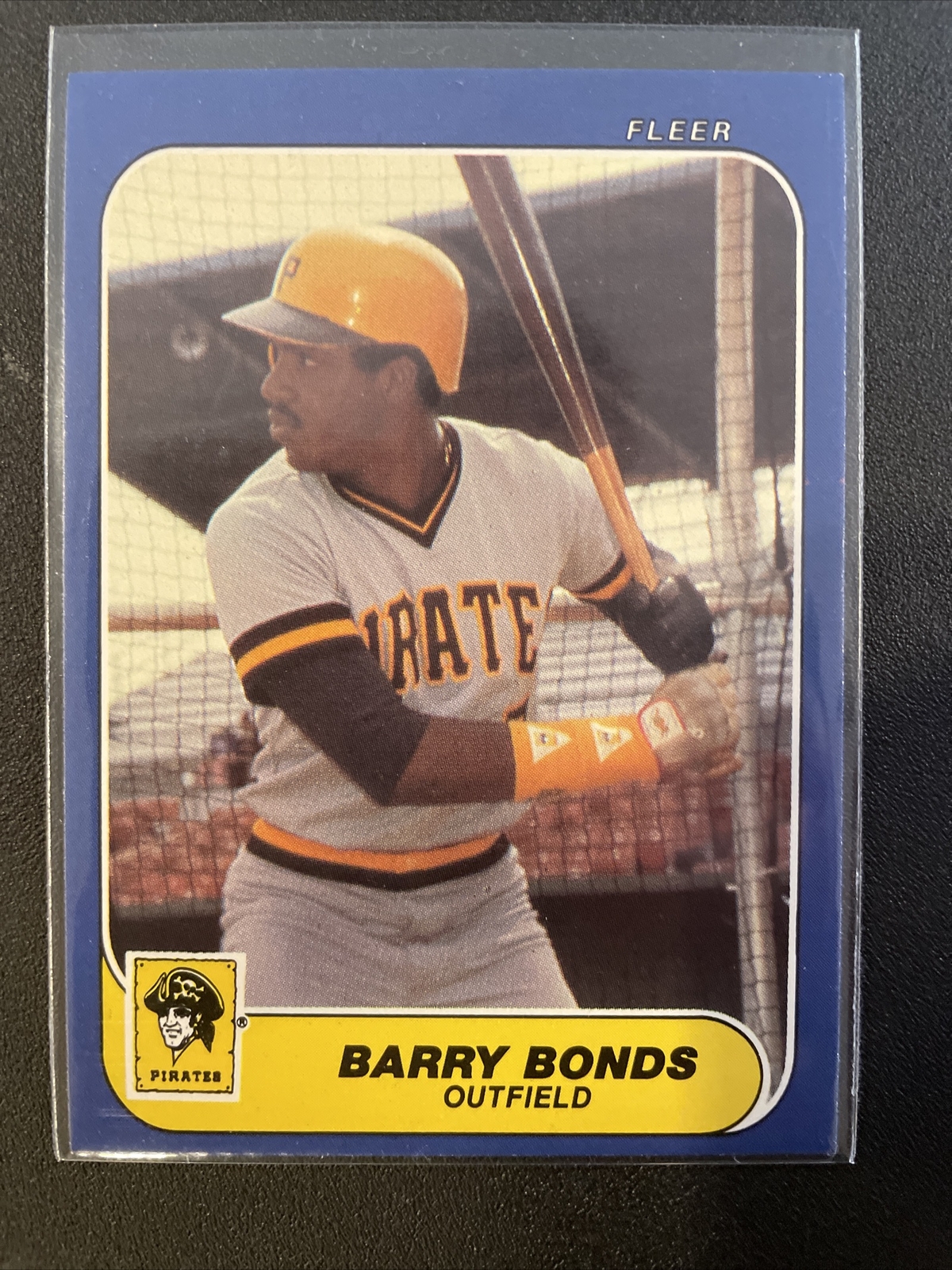 1986 Fleer Update - Barry Bonds - ROOKIE RC - #U-14 (Excellent Condition)