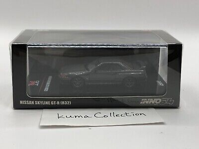 Inno64 NISSAN SKYLINE GT-R (R32) Gun Grey Metallic IN64-R32 Inno64 NISSAN SKYLINE GT-R (R32) Gun Grey Metallic IN64-R32