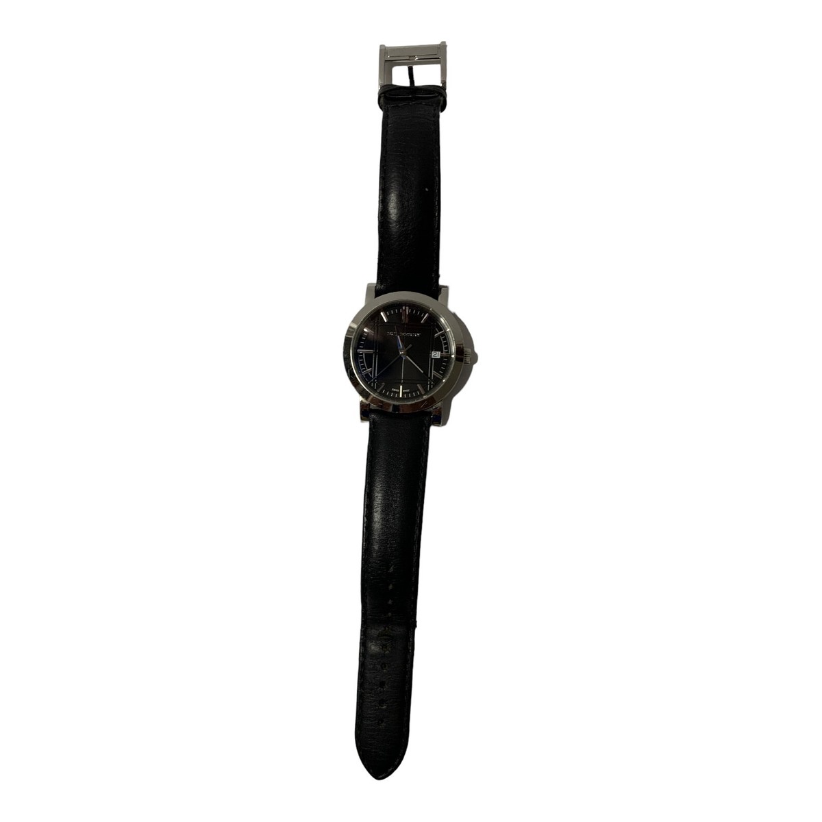 BURBERRY BU1354 50M/ 165 FEET Steel Quartz Black Dial BURBERRY BU1354 50M/ 165 FEET Steel Quartz Black Dial