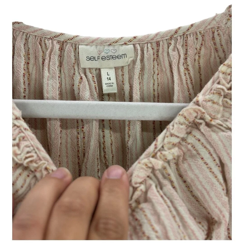 Blusa feminina autoestima tamanho grande 14 - Imagem 4 de 4