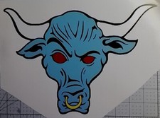Under Armour Project Rock Brahma Bull 1999 Style Decal Sticker Graphic 11.25x8 