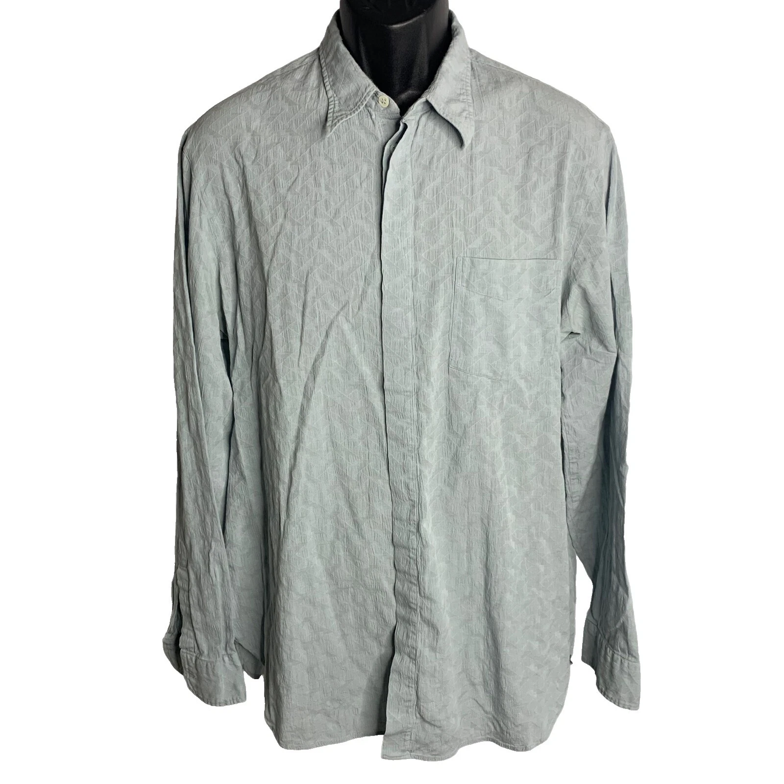 ARMANI Algodón Informal Con Botones camisas para hombres