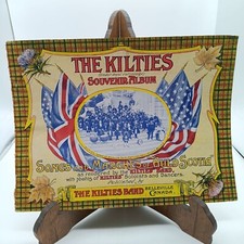 The Kilties Souvenir Album Songs Marches Of Auld Scotia Vintage Sheet Music