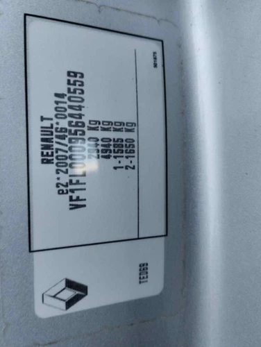 8200024033 Luz Interior para RENAULT TRAFIC III FURGÓN L2H1 2,9t 2018 1479255 - Imagen 7 de 10