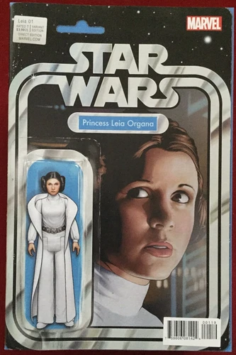 Star Wars: Princess Leia (2015) #1 - Action Figure Comic Variant - Marvel Comics