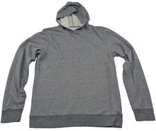 Vuori Cypress Hoodie Gray Men L Pullover Athletic Fit Sweater Jumper Performance