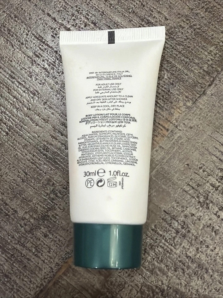 Nueva loción corporal Ferragamo Convivio 30 ml 1 fl oz París Italia 2026 tamaño de viaje Foto 2 de 4