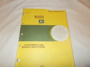 John Deere Manual Ag Equipment Attachments ID #ABI-87