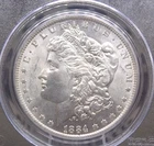 1884 "O" Morgan SILVER Dollar $1 PCGS MS63 #197 Unc BU Uncirculated ECC&C, Inc.