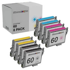 8pk Ink Cartridge for Epson Stylus CX3810 Printer C88
