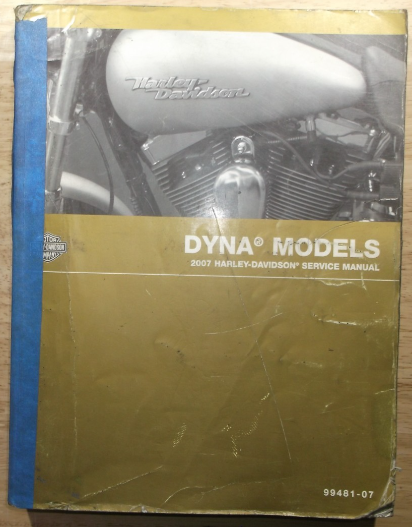 2007 Harley-Davidson Dynaモデル サービスマニュアル 2007 HARLEY DAVIDSON DYNA WIDE GLIDE LOW RIDER SERVICE MANUAL