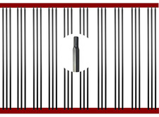 Square 1/2" X 44" Wrought Iron Plain Balusters Hollow Iron Spindles for Indoor S