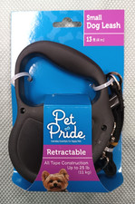 Pet Pride Retractable Small Dog Leash 13 ft Up to 25 lb Black - New in Box