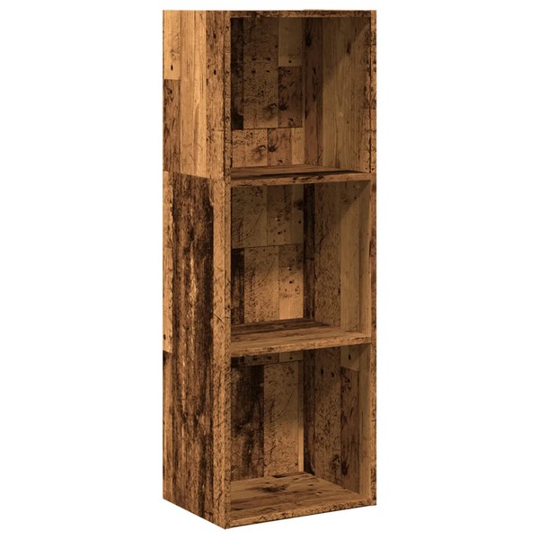 BüCherregal Altholz-Optik Holzwerkstoff 40X30X114 Cm Standregal-image