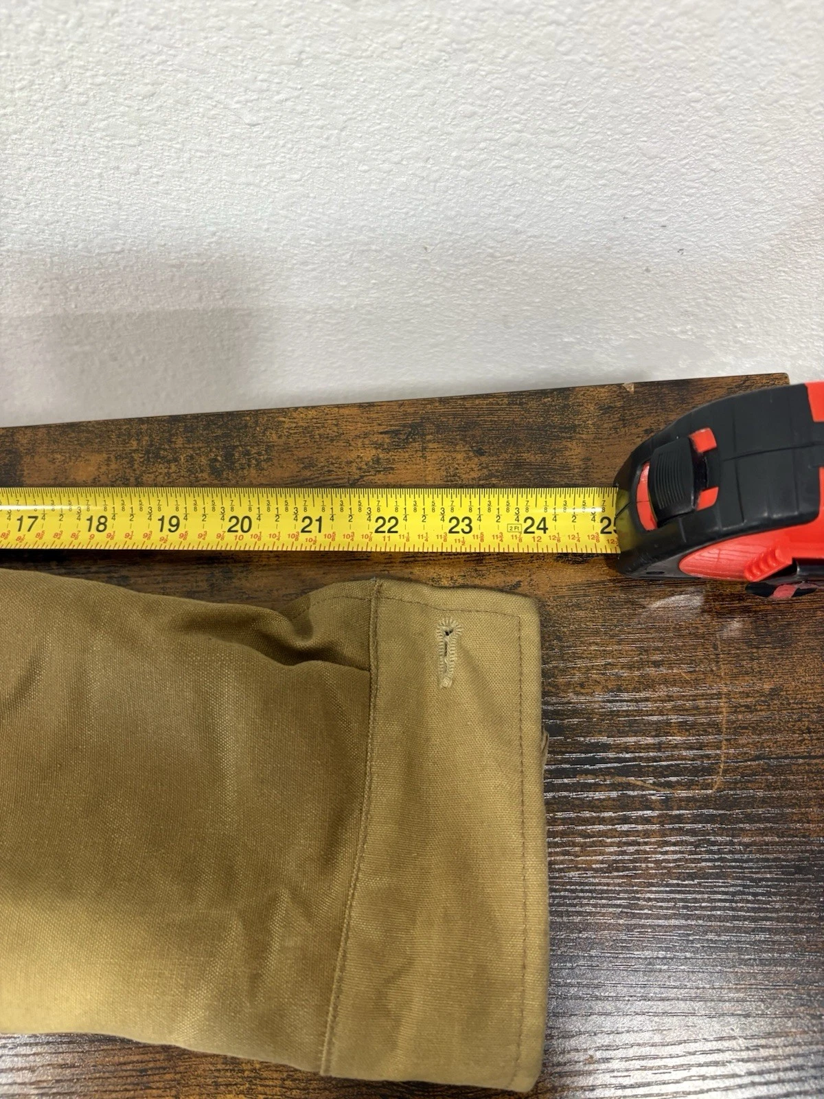 Buck Mason Men's M Khaki Waxed Canvas Trucker Jacket Corduroy Collar NWT - product detail image 11