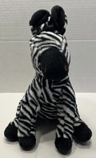 Wild Republic Plush Zebra 12" Realistic Stuffed Animal Toy Black And White READ