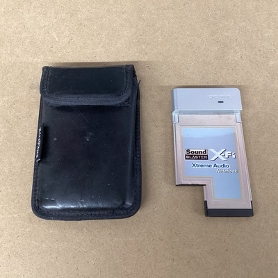 #ad Creative Sound Blaster X Fi Xtreme Audio Notebook ExpressCard model SB0710 $19.99