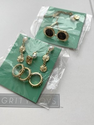 (US: No Extra Fees) Fashion Royalty Poppy Parker Golden Glow ~ Jewelry