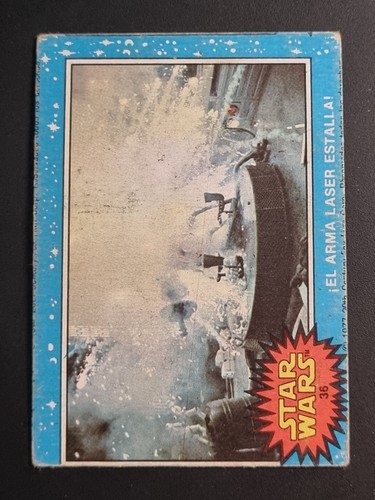 1977 Topps Mexico Star Wars #36 — Raw