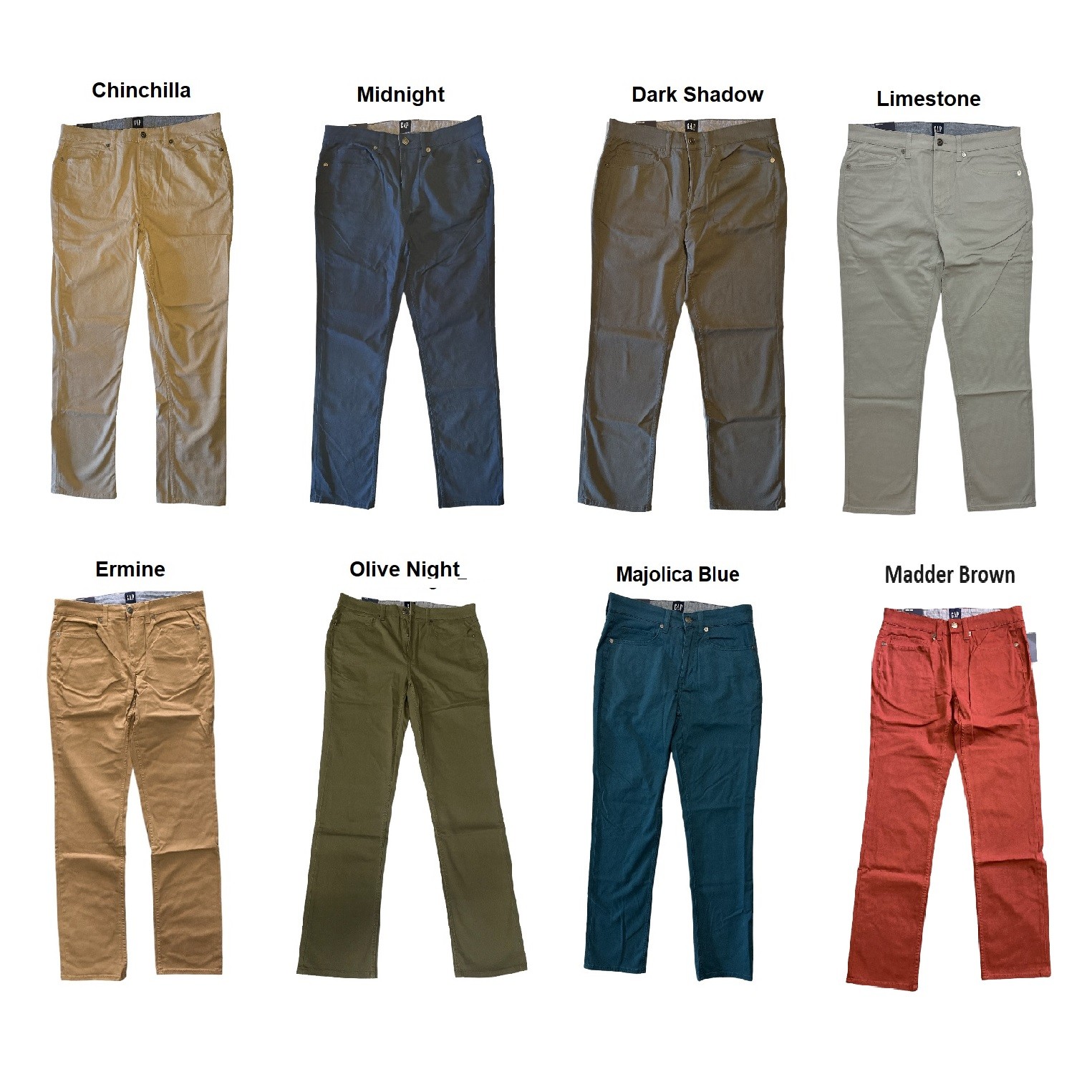 Gap Men's Super Soft Stretch Twill 5 Pocket Slim Fit Pant