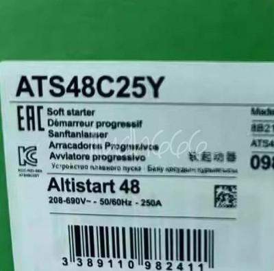 New soft starter ATS48C25Y