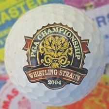 vtg - 2004 PGA CHAMPIONSHIP Logo Golf Ball - Whistling Straits - Titleist