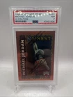 1995-96 Finest Hot Stuff #HS1 Michael Jordan PSA 7 Graded Card 95-96 NBA INSERT