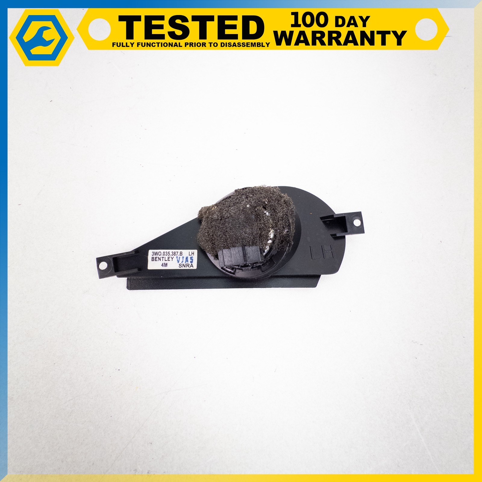 03-10 BENTLEY CONTINENTAL GT FRONT LEFT DRIVER SIDE TWEETER SPEAKER OEM