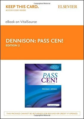 PASS CEN! By Dennison Dnp Aprn Ccns Cen Robin Donohoe Cne & Johnson Dnp Aprn