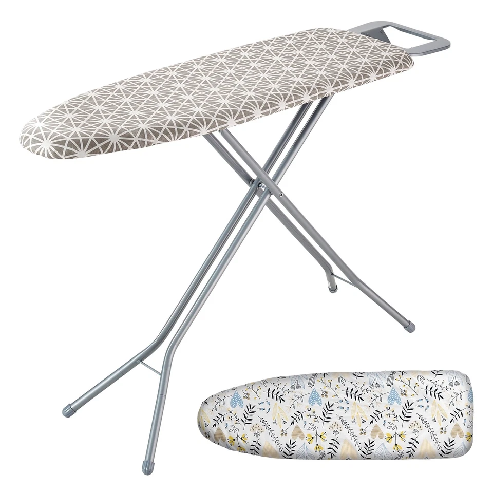 KFFKFF Ironing Board: 51x13 Surface, 4-Layer Thick, Heat-Resistant & 100% Cotton - Image 2 of 4