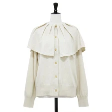 DEPAREILLE Deparier Cardigan Beige Size: 38 (m) 22 Fall Winter Big Used BEEG-0