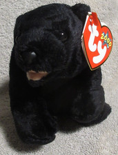 Ty Beanie baby Cinders the Bear DOB April 30, 2000 MWMT Free Shipping