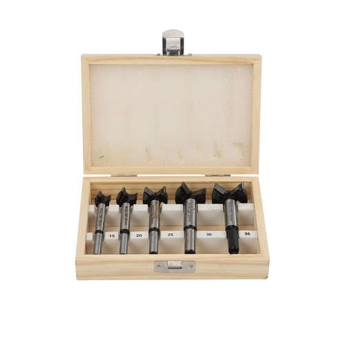 Forstner Bit Set for Woodworking 5PCS Wood Drill Bit Set Hole Saw ...