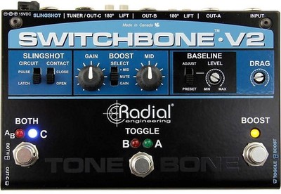 Radial Switchbone V2 ABY/C Amp Switcher Pedal