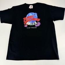 NOS Vintage Planet Hollywood Las Vegas T Shirt USA Made Casino Large
