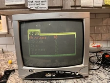 Durabrand Color Television TV 13" BH1304D CRT Retro Gaming TESTED No Remote