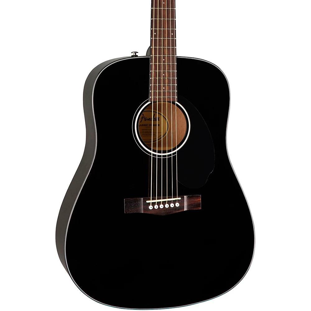 Fender CD-60S Dreadnought Acoustic Guitar Black 36790₽