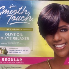 Luster's Smooth Touch argan/extra Olive Oil No-Lye Hair Relaxer REGULAR