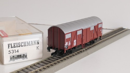 Fleischmann 5314 K DB 251612 Gmhs 53 Ep3 H0 Gedeckter Geschloßener Güterwagen NW | Condition: Gebraucht