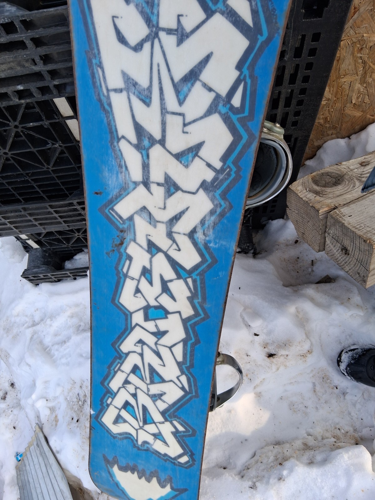 S Jeff Brushie Crusin 153 Snowboard - Made In Vermont