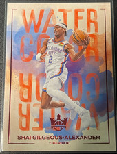 Shai Gilgeous Alexander 2024-25 Panini Court Kings 106/149 Red Water Color #3