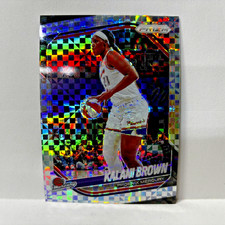 2025 Panini Prizm WNBA #55 Kalani Brown Checkerboard Phoenix Mercury