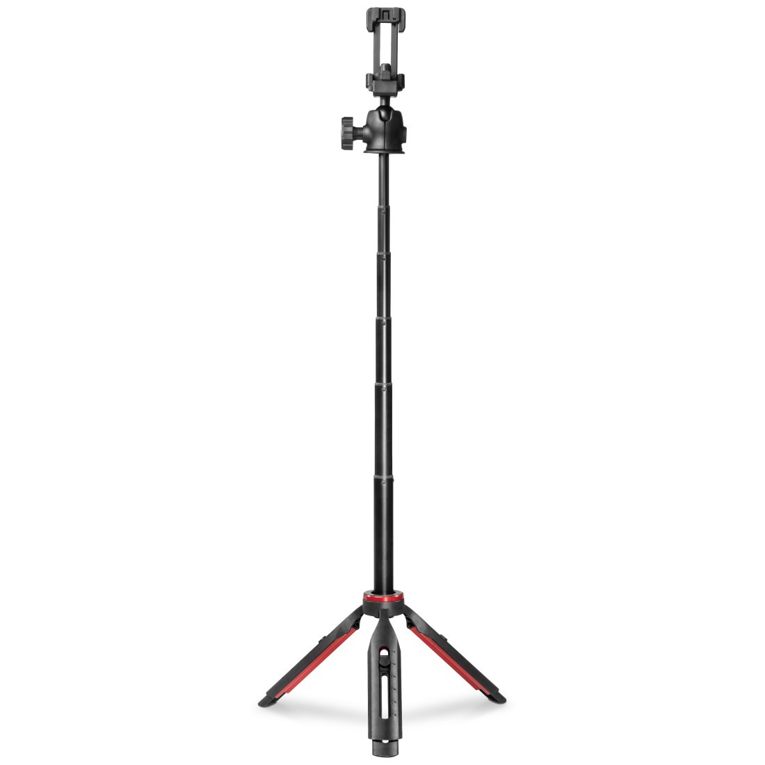 Trépied pour portable avec rotule pied de voyage ajustable 80 cm et déclencheur