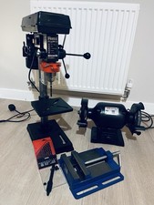 Bench Drill  Press / Bench Grinder / Extra Bits