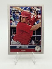 2026 Onyx Vintage JJ Wetherholt #OVJJWE St Louis Cardinals Base Card