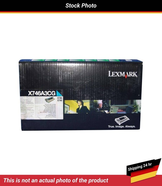 X746A3CG Lexmark X746 Toner Cartridge Cyan-image