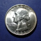 1953-S Washington Quarter  Ch. BU