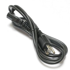 Power Cord, IEC C13 to NEMA 5-15P 18/3 SVT, 4ft, 20-pack