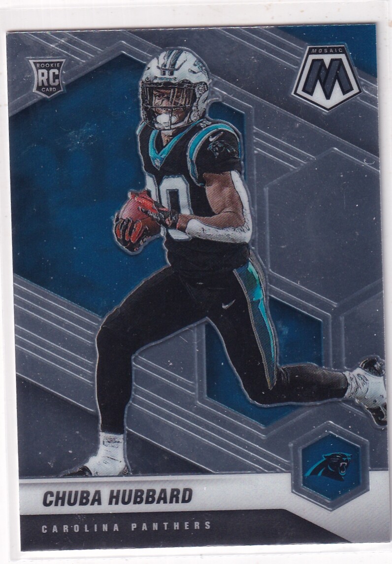 2021 Panini Mosaic #325 Chuba Hubbard
